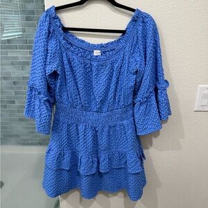 Tiered Mini Dress